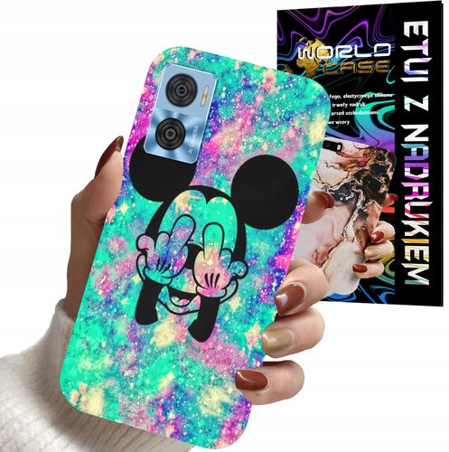 ETUI CASE DO MOTOROLA MOTO E22 / E22i - MYSZKA MINNIE DAMSKIE WZORY PLECKI na Arena.pl