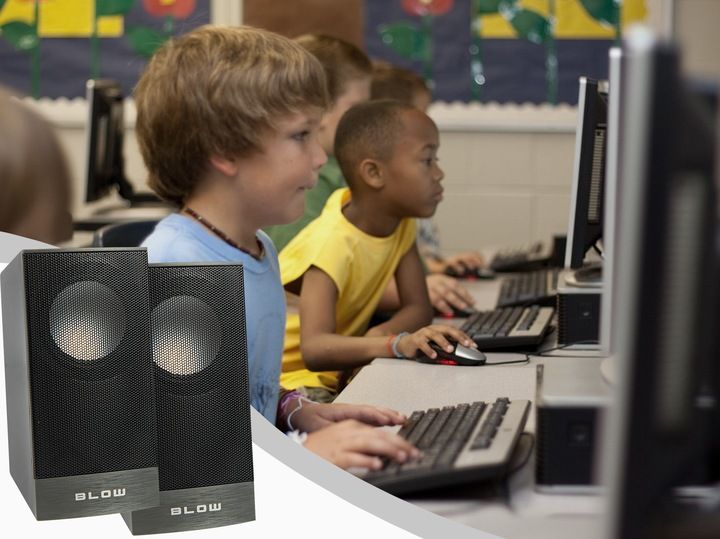 GŁOŚNIKI KOMPUTEROWE DO KOMPUTERA LAPTOPA USB 5V MP3 MINI JACK 3.5 mm zdjęcie 3