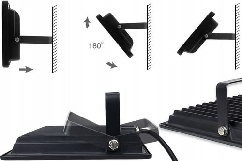 ZEWNĘTRZNE KOLOROWE OŚWIETLENIE LED ŚWIĄTECZNE LAMPKA ILUMINACJA FLASH IP66 na Arena.pl