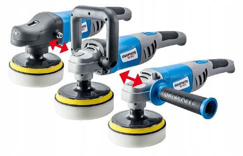 GRAPHITE PRO POLERKA 1100W 180MM na Arena.pl