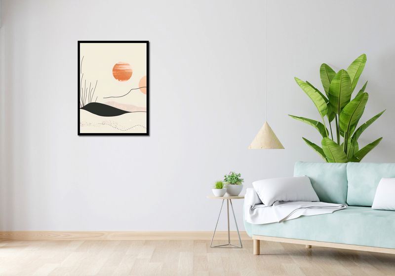 Plakat 60x80cm Miękkie Wzgórze zdjęcie 4