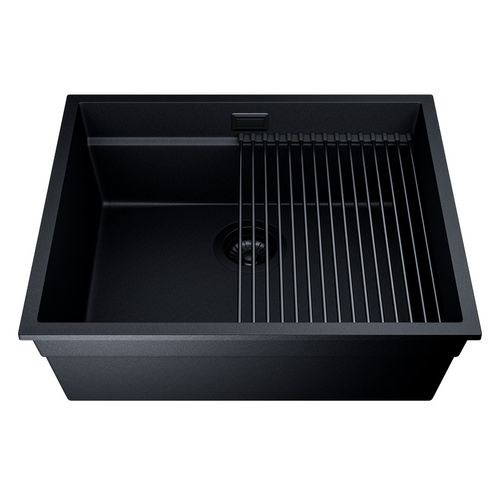 Zlewozmywak GLOBALO Miralio 60.1 Black/BL Mat na Arena.pl