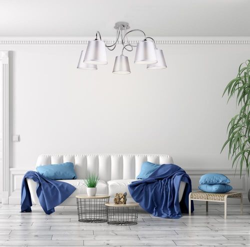 Luk zwis 5x40W E14 chrom na Arena.pl