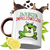 Kubek Bordowy Dla Imprezowicza Na Urodziny Prezent Z Nadrukiem Ze Zdjęciem