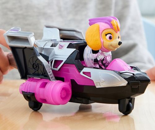 PSI PATROL SKYE POJAZD AUTO WIELKI FILM KOSMOPIESKI + GRATIS CHASE 17 CM na Arena.pl