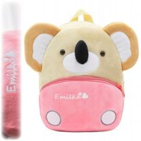 Plecak do przedszkola dla dziewczynki z imieniem miś na urodziny Koala