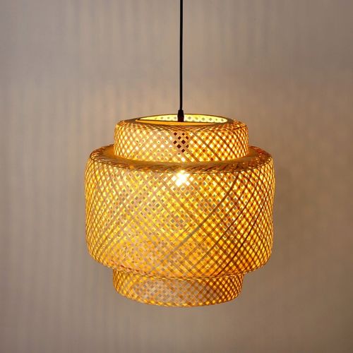 Lampa bambusowa BONN boho wisząca na Arena.pl