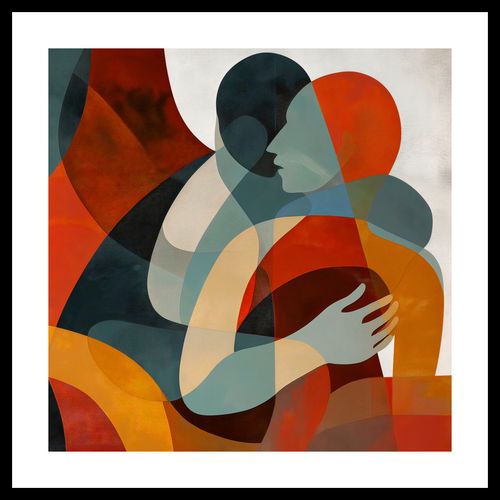 Plakat 50x50cm Objęcia na Arena.pl