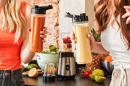 Blender kielichowy do SMOOTHIE KOKTAJLI szklany MŁYNEK do kawy KRUSZY na Arena.pl