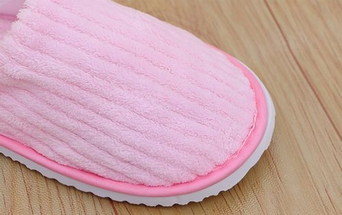 10 PAR Kapcie hotelowe Klapki uniwersalne FROTTE zakryte palce RÓŻOWE SPA na Arena.pl