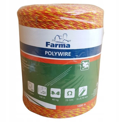 Linka splotka Farma Plecionka 1000m pastuch na Arena.pl