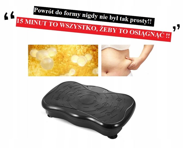 PLATFORMA WIBRACYJNA VIBRO SLIM MASAŻER zdjęcie 6