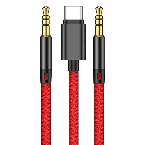 Kabel audio AUX Type C mini jack 3.5 Baseus L38 na Arena.pl