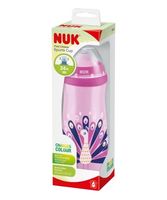NUK BIDON SPORTOWA BUTELKA BPA FREE DLA DZIECI MIĘKKI USTNIK 450 ML