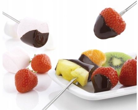 ZESTAW DO FONDUE FOUNDE ELEKTRYCZNY GARNEK DLA 8 OSÓB 1500W 3L 8 X WIDELEC na Arena.pl