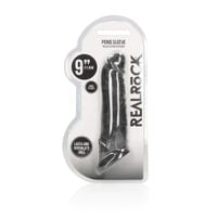 realistyczna przedłużka na penisa realrock tpe 20 cm