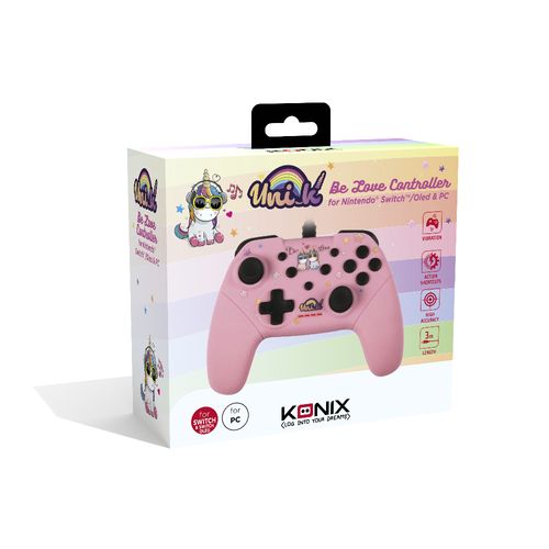 Gamepad Kontroler Konix Unik Be Love Controller do Nintendo Switch / PC na Arena.pl
