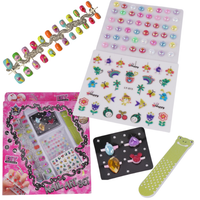 Zestaw Kreatywny Piękności Do Paznokci + Naklejki Dla Dzieci 22909