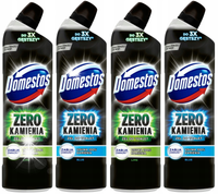 DOMESTOS ZERO KAMIENIA BLUE LIME PŁYN DO WC 4X750