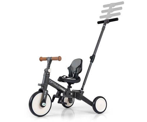MILLY MALLY 6265 Rowerek 5w1 OPTIMUS MAX dark grey na Arena.pl