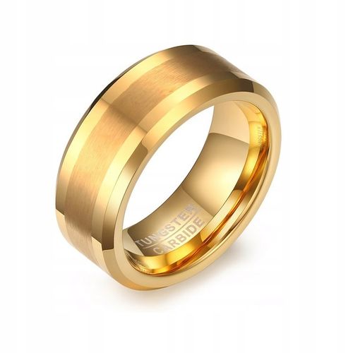 OBRĄCZKA PIERŚCIEŃ z Wolframu WOLFRING EU25 US11 na Arena.pl