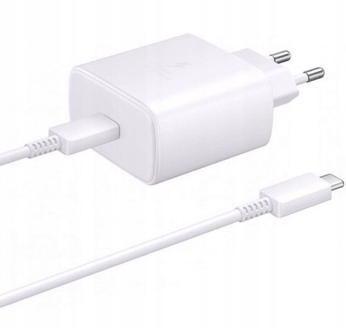 SZYBKA ŁADOWARKA DO TELEFONU SAMSUNG KOSTKA PD 45W + KABEL USB-C 2M na Arena.pl