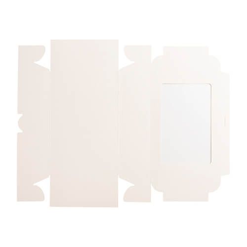 Opakowanie ozdobne z okienkiem na 6 bombek do sublimacji - 23,8 x 15,8 x 7,5 cm na Arena.pl