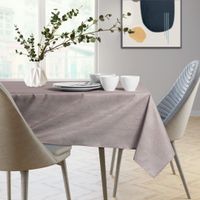Obrus Plamoodporny VESTA 160x220 Owal różowy AmeliaHome