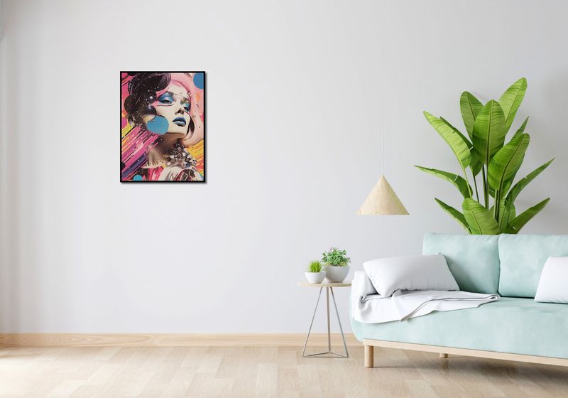 Plakat 50x65cm Portret Neo zdjęcie 4