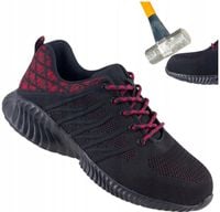 Buty PÓŁBUTY ROBOCZE SPORTOWE ADIDASY z NOSKIEM Lekkie Przewiewne