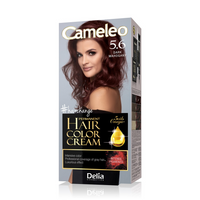 CAMELEO OMEGA+ Farba do włosów - 5.6 Ciemny Mahoń