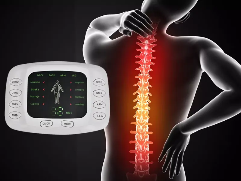 Elektrostymulator mięśni nerwów ems tens klapki zdjęcie 6