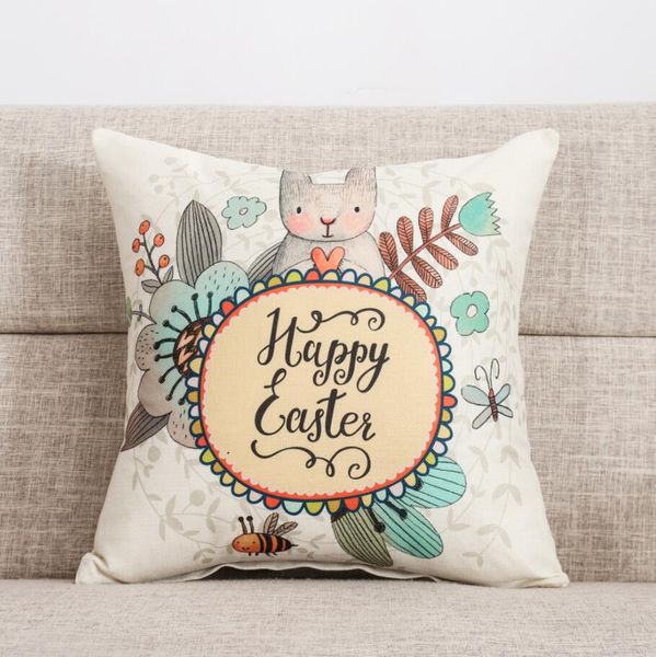 Poszewka na poduszkę z zajączkiem Hello Sping 45x45cm zdjęcie 11