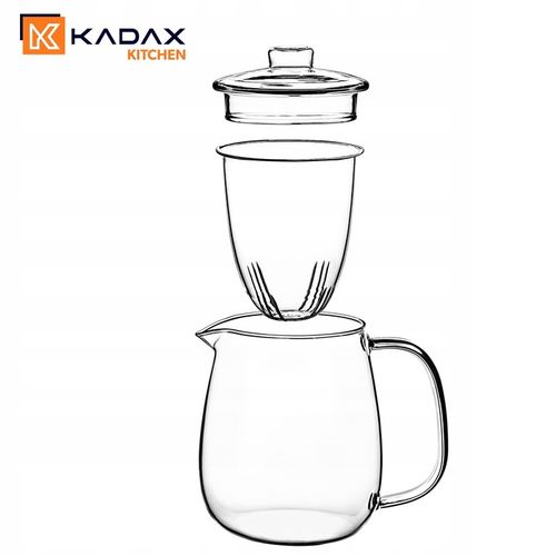 DZBANEK SZKLANY DO HERBATY 600ml WKŁAD Z ZAPARZACZEM ZAPARZACZ ZIÓŁ na Arena.pl