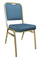 Krzesło Marco bankietowe konferencyjne stelaż złoty MG33