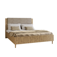 Łóżko Dwuosobowe 160x200 cm Dąb Artisan EKONOM MR - 4 Kolory