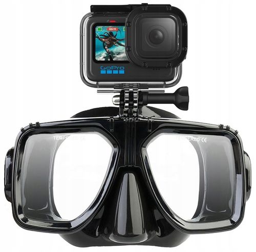 Maska Nurkowa mocowanie do GoPro HERO 11 10 9 8 7 na Arena.pl