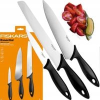 Zestaw noży FISKARS Essential 1065583 (3 elementy)