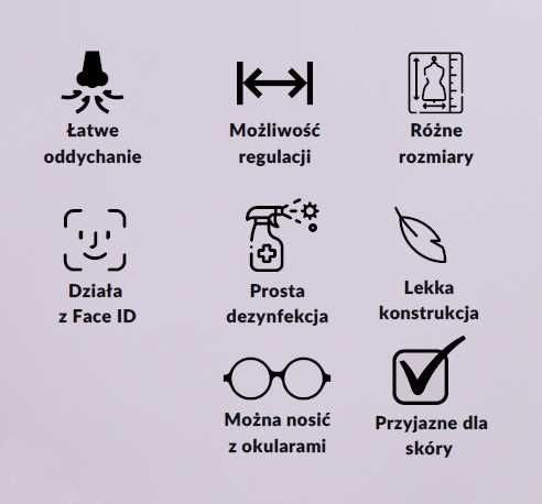 PRZYŁBICA Minishield / Hilfitec / Biała S zdjęcie 6