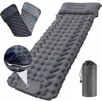 Materac Dmuchany Turystyczny PODUSZKA Mata Do Spania Z Pompką Do Namiotu