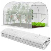 Folia na tunel ogrodowy 3x2x2 m zapasowe poszycie na szklarnię foliak UV-4 140g/m