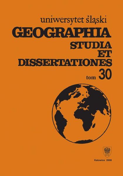 (pdf) Geographia. Studia et Dissertationes. T. 30 zdjęcie 1