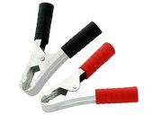 Krokodylek 100A czarny/czerwony