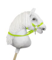 wodze dla konia hobby horse - neon green