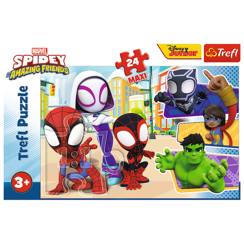Puzzle Trefl 24 Elementy Maxi- Spidey I Przyjaciele” / Spidey Trefl  14348 na Arena.pl