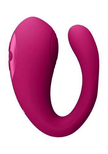 Yoko - Triple Action Vibrator Dual Prongs with Clitoral Pulse Wave na Arena.pl