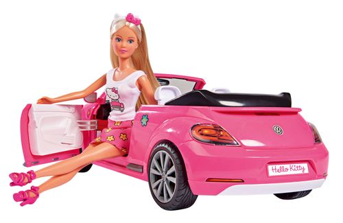 Lalka Steffi Hello Kitty + VW Beetle Cabrio kabriolet na Arena.pl