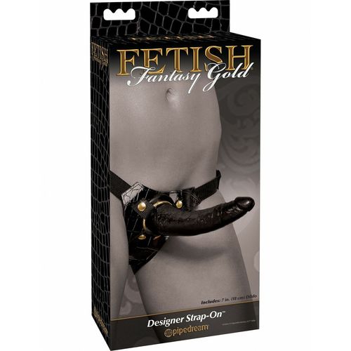 Dildo Strap-On Pipedream Fetish Fantasy Gold na Arena.pl