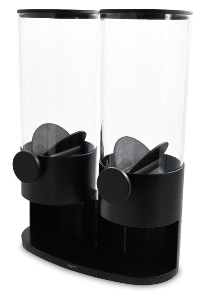 Dwukomorowy Dozownik do Płatków Śniadaniowych 2 x 3 L zdjęcie 3