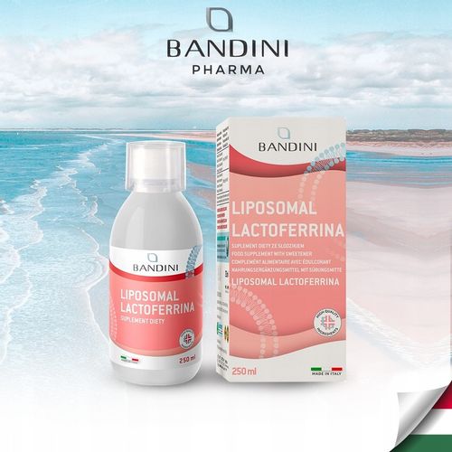 Bandini Liposomal LACTOFERRINA 200 Immuno Bioactive, Suplement diety 250 mL na Arena.pl